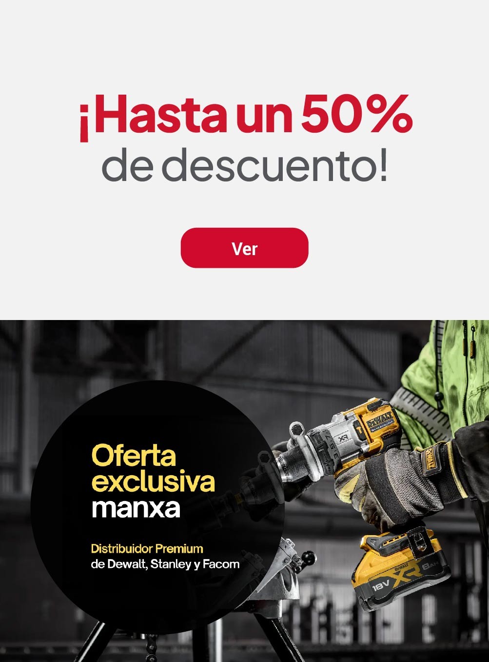 Phoning 15 de juny 2026 DEWALT FACOM STANLEY